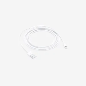 Cable 2mt Apple USB a Lighthing - Imagen 1