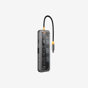Adaptador USB-C a HDMI / SD / VGA / RJ45 / USB (10 en 1) - Imagen 1